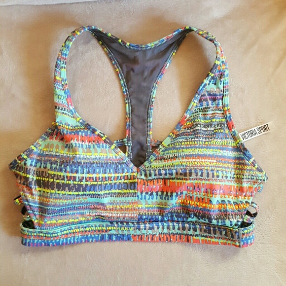 Victoria's Secret Other - Victoria's Secret striped sports bra